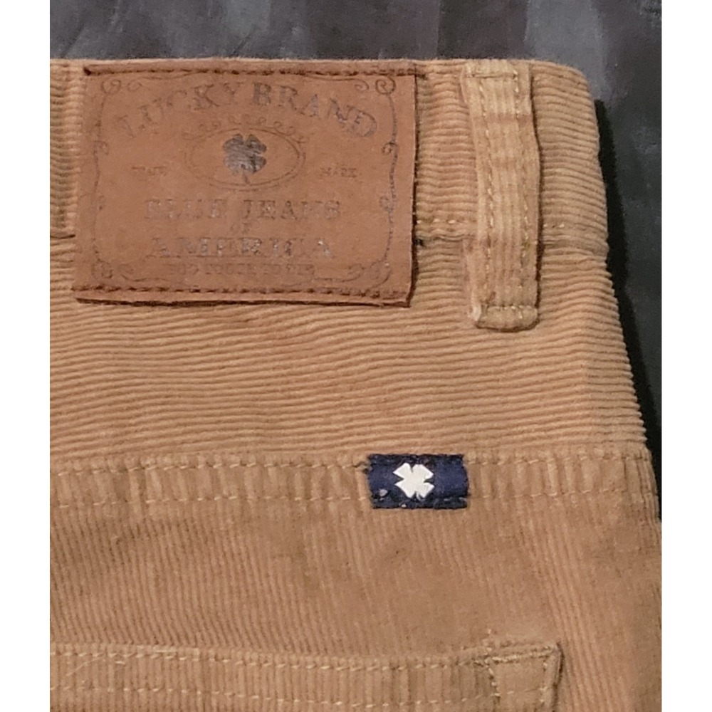 Lucky Brand Girls Corduroy Pants Brown Size Youth 16 Cooper Slim Back To School - Picture 10 of 15